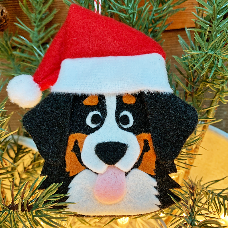 bernese mountain dog ornament